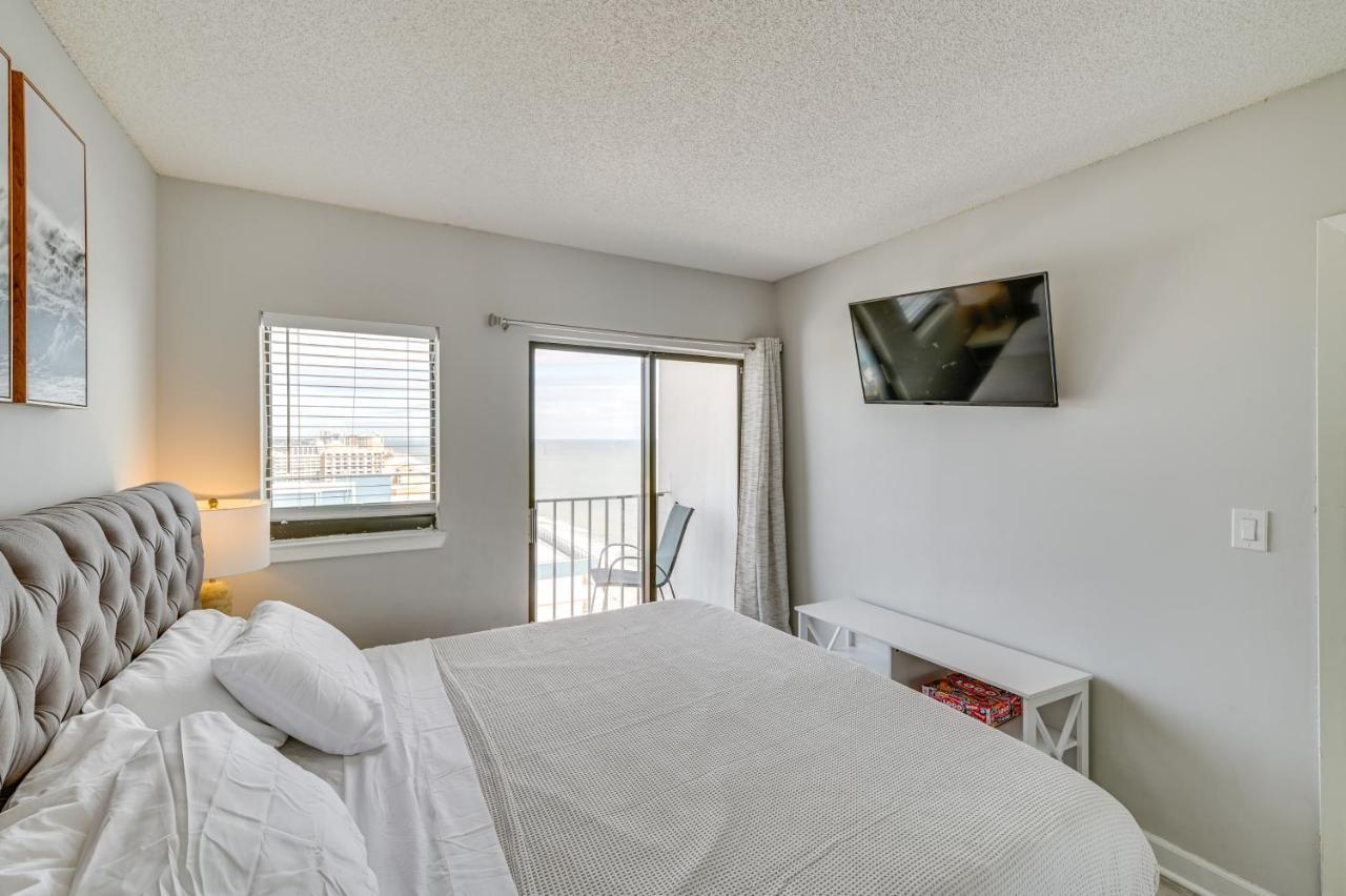 Oceanfront Myrtle Beach Condo With Balcony And Views! Exterior foto