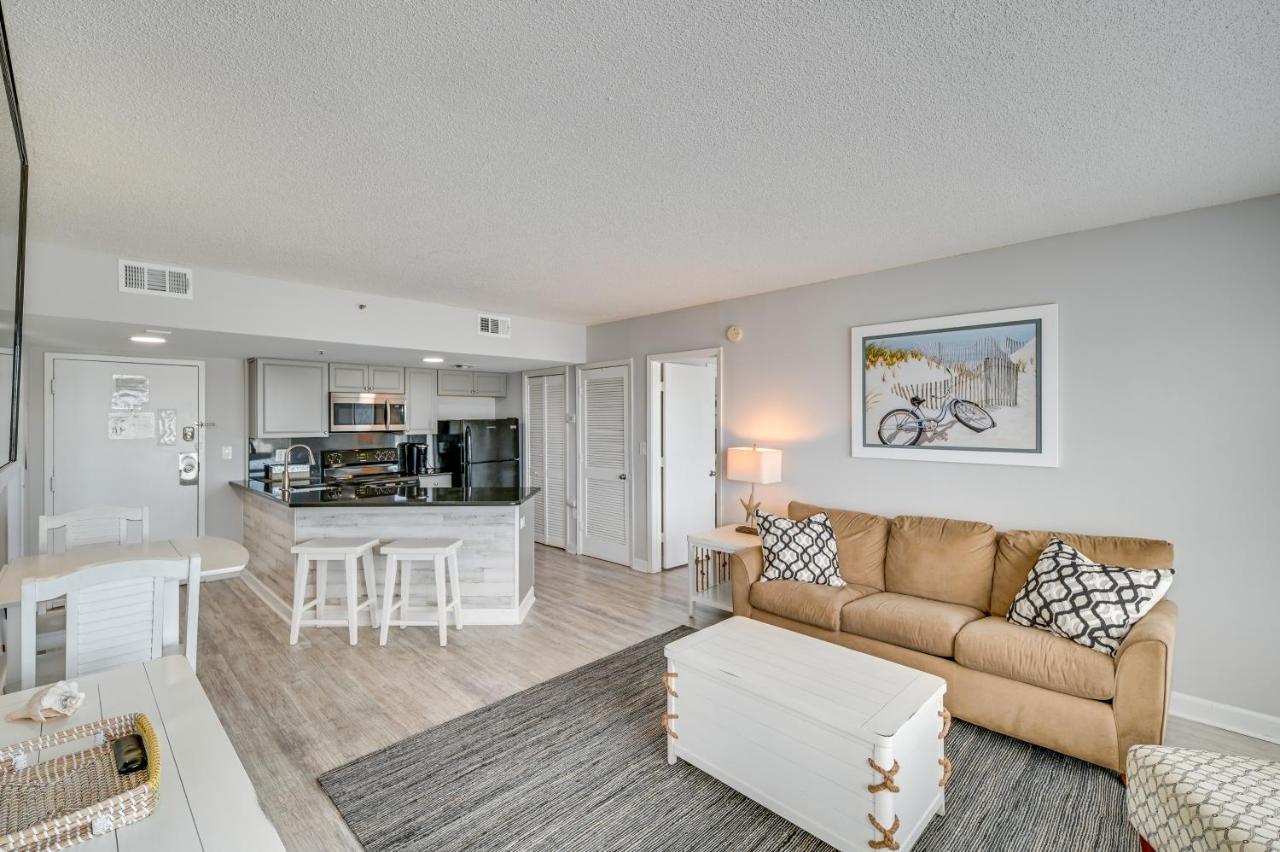 Oceanfront Myrtle Beach Condo With Balcony And Views! Exterior foto