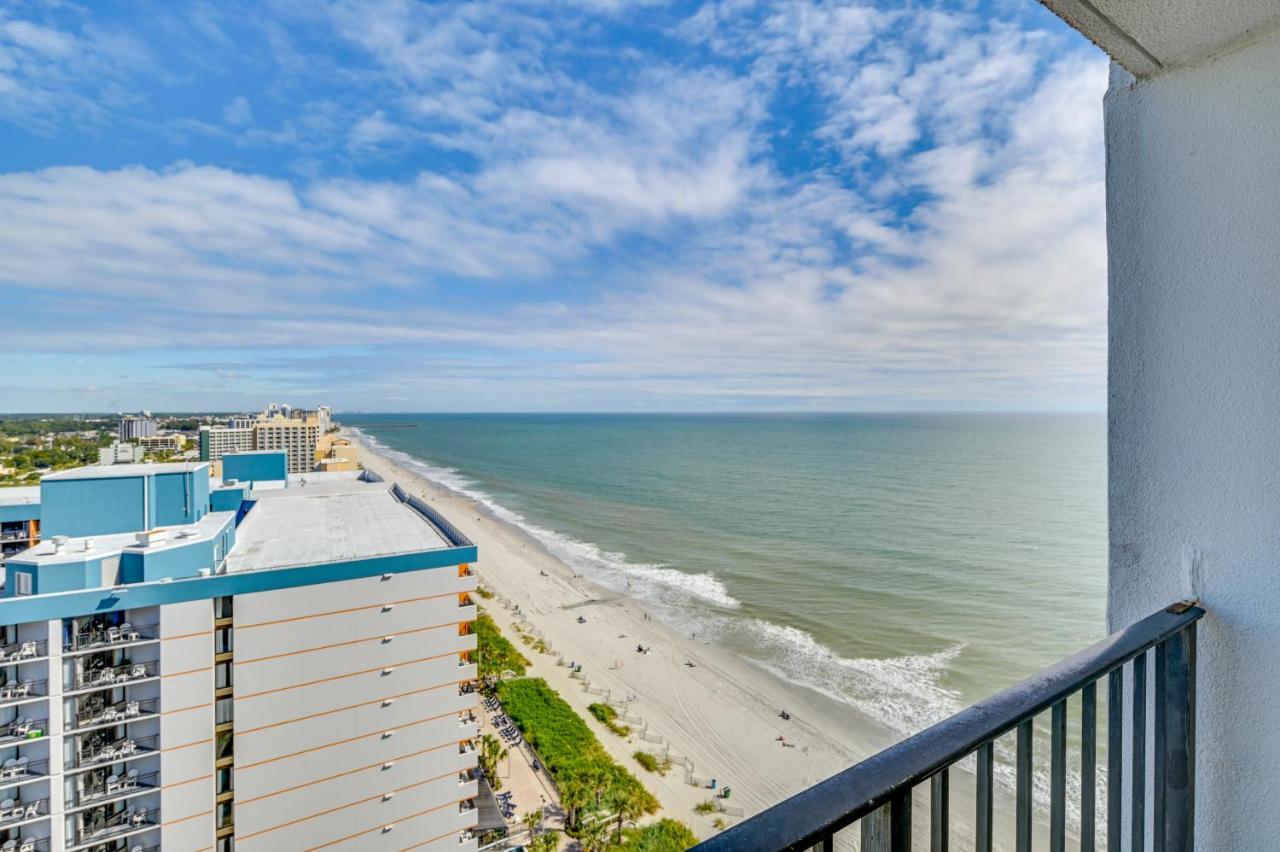 Oceanfront Myrtle Beach Condo With Balcony And Views! Exterior foto