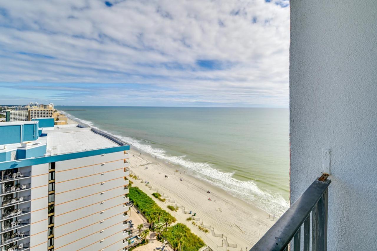 Oceanfront Myrtle Beach Condo With Balcony And Views! Exterior foto