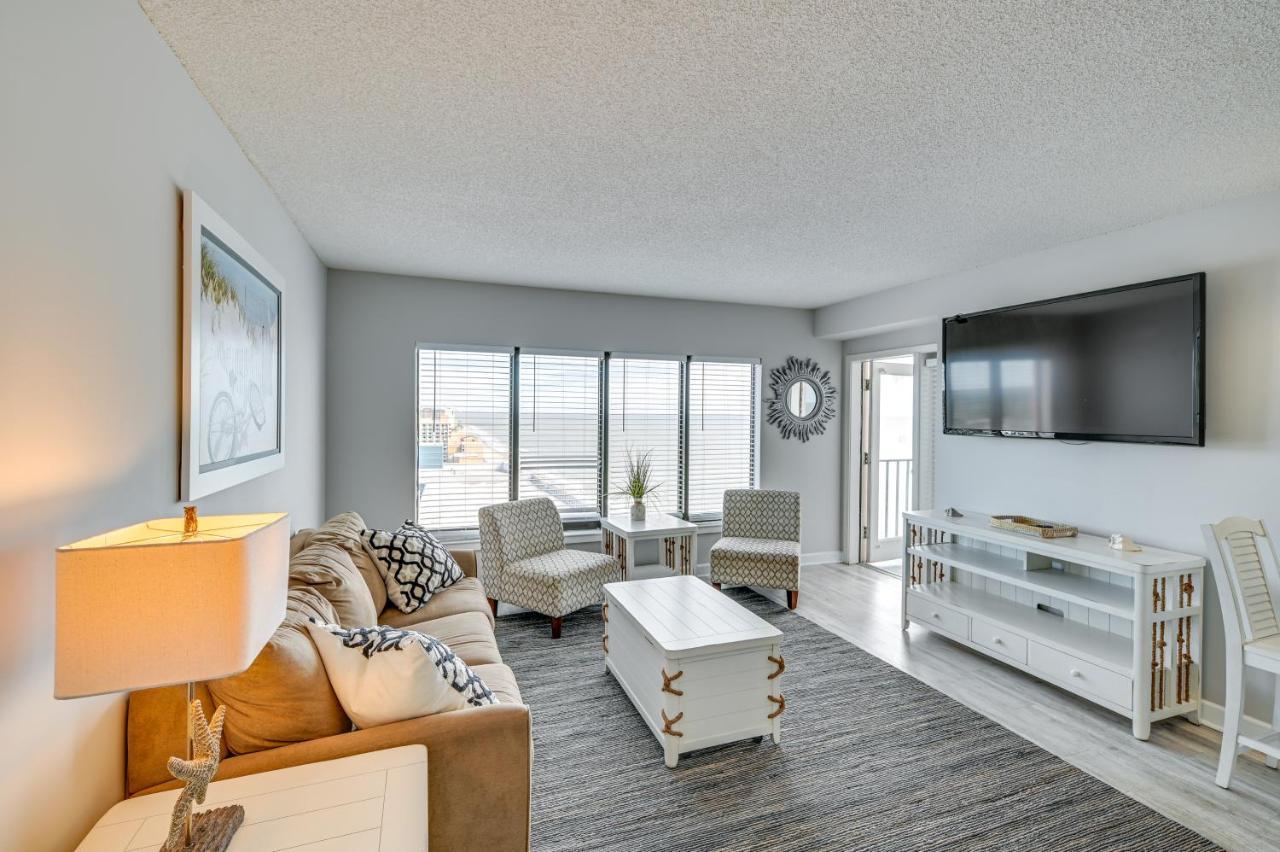 Oceanfront Myrtle Beach Condo With Balcony And Views! Exterior foto