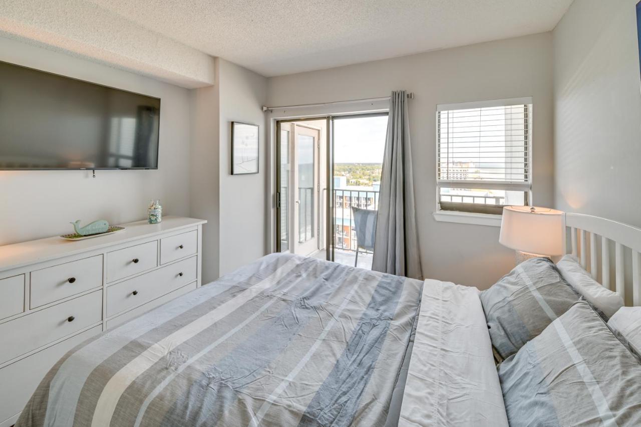 Oceanfront Myrtle Beach Condo With Balcony And Views! Exterior foto
