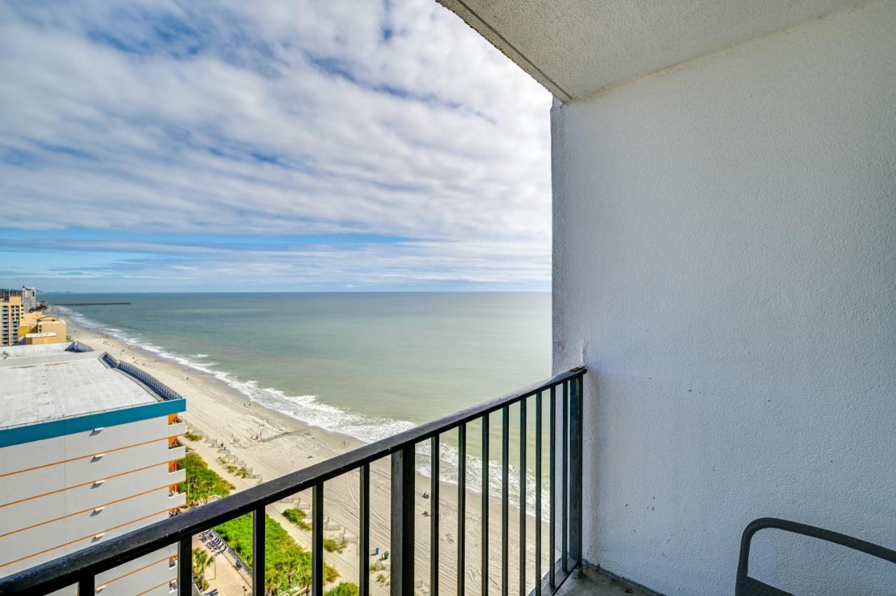 Oceanfront Myrtle Beach Condo With Balcony And Views! Exterior foto